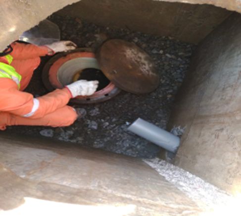 Cámara de inspección